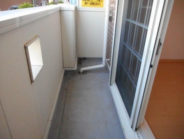 リュエル・サンパティークｉ　Ｂのバルコニー