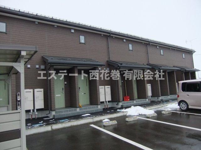 花巻市南万丁目のアパートのその他