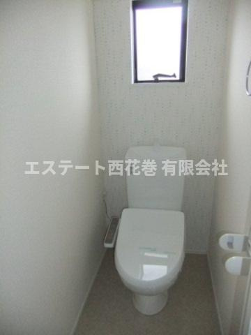 花巻市南万丁目のアパートのトイレ