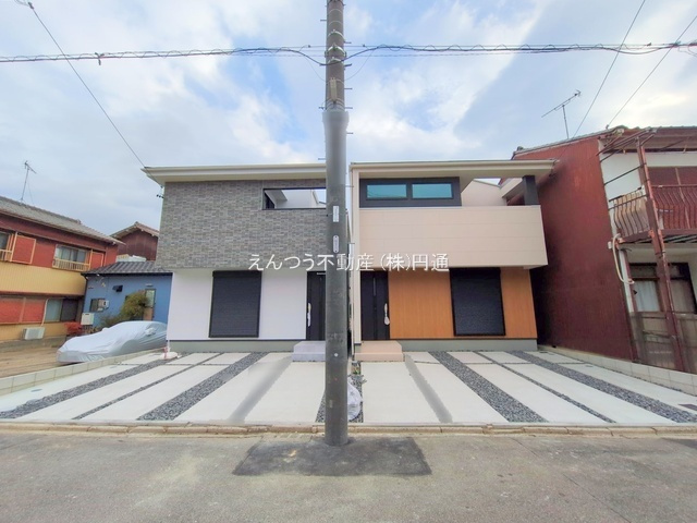 観音町233の前面道路含む現地写真