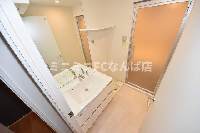 BANIX北堀江の洗面所