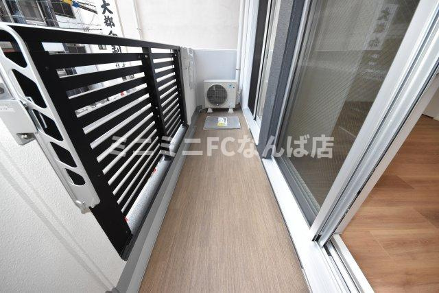 BANIX北堀江のバルコニー