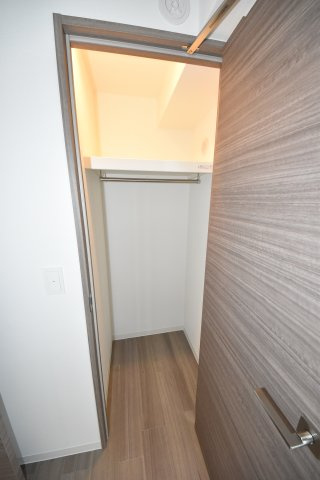 ラピシーヌ南堀江の収納|偶数奇数で色が違います