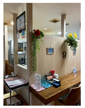 百舌鳥駅前店舗の内装