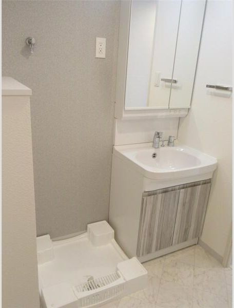 S-RESIDENCE新大阪Rishの洗面所