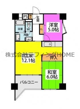 アルテハイム宮ノ陣の間取り