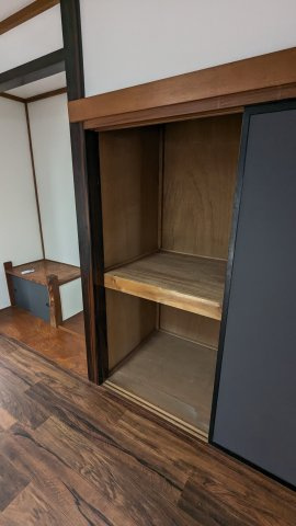 阿左美N戸建の収納