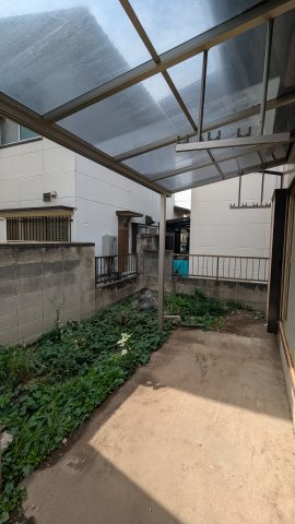 阿左美N戸建の庭