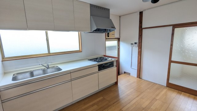 阿左美N戸建のキッチン