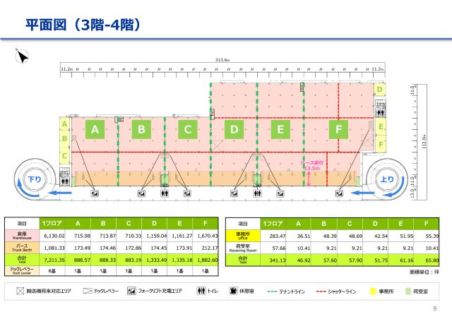 八千代市大和田新田の倉庫の間取り