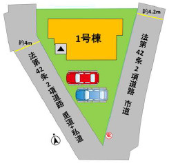 仲介手数料不要　よかタウンBloom東区花立6丁目3期【桜木東小・桜木中】の区画図