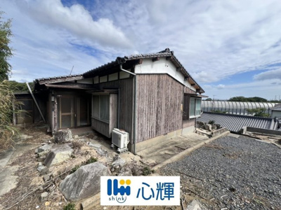 【外観】 | 宇部市大字東須恵土地（東須恵1177-1他、計6筆）／古家付き・現状渡し・約372坪 | 現状渡しとなります。