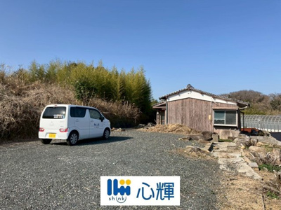 【前面道路含む現地写真】 | 宇部市大字東須恵土地（東須恵1177-1他、計6筆）／古家付き・現状渡し・約372坪