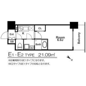 【間取り】 | エスリード福島グレイス