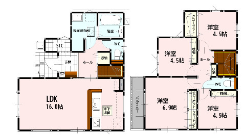 仲介手数料不要　よかタウン東区花立６丁目４期【桜木東小・桜木中】