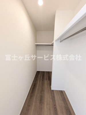【収納】 | 豊橋市下地町 新築一戸建て 2号棟 | ウォークインクローゼットです