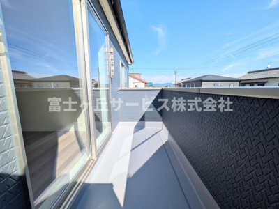 【バルコニー】 | 豊橋市下地町 新築一戸建て 2号棟 | バルコニーです
