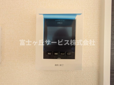 【セキュリティ】 | 豊橋市下地町 新築一戸建て 2号棟 | TV付インターホンです