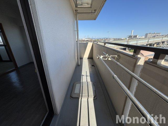 ベリオ高石のバルコニー