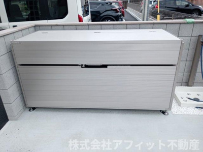 【その他共用部分】 | プランドール イサコ | 敷地内ゴミ置場