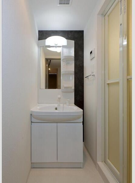 S-RESIDENCE谷町五丁目の洗面所