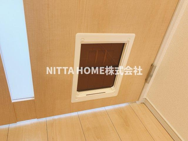 オーブ　コリーヌの設備|ペット用通路です＊