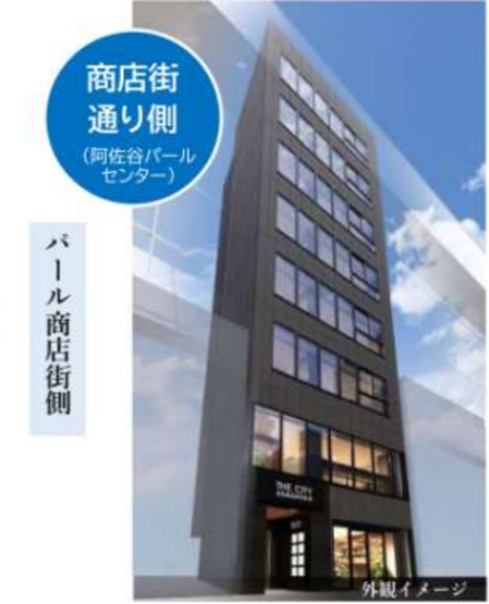 【外観パース】 | 阿佐ヶ谷駅4分 THE CITY阿佐ヶ谷II 3階 12.69坪 新築