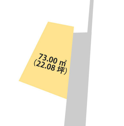 和歌山市粟・土地・56948の区画図