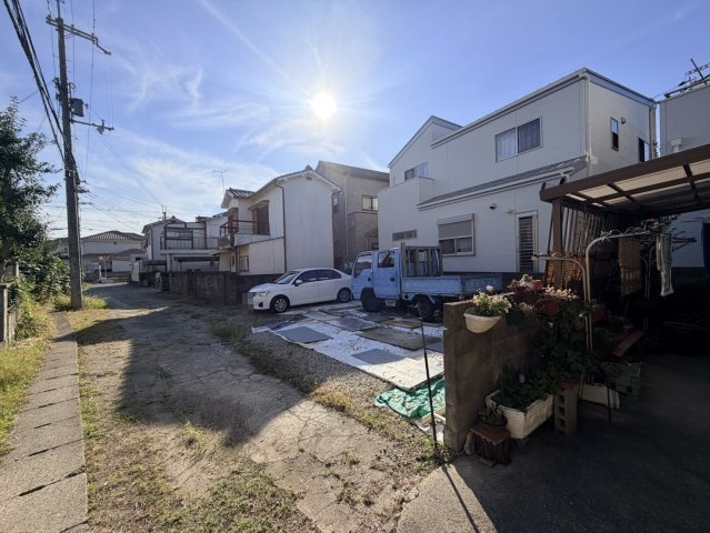 和歌山市粟・土地・56948の前面道路含む現地写真