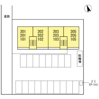 【区画図】 | プランドール曙