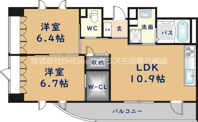 【間取り】 | レジデンス八楽