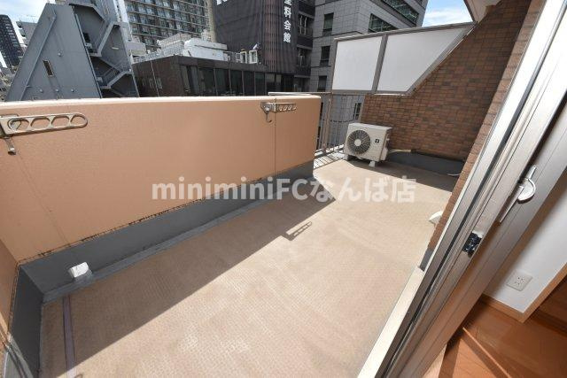 プレサンス東本町VOL２のバルコニー