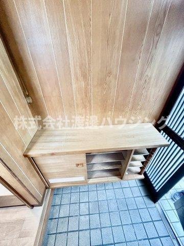 宮野町一戸建の収納|玄関収納