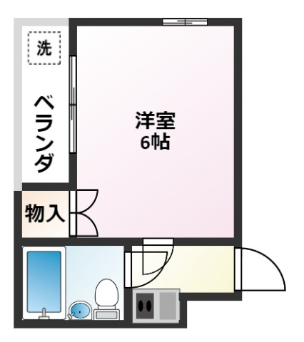 パール武庫川の間取り