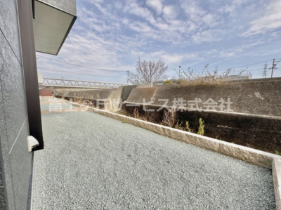 【庭】 | 豊橋市東脇4丁目 新築一戸建て 2号棟 | お庭です