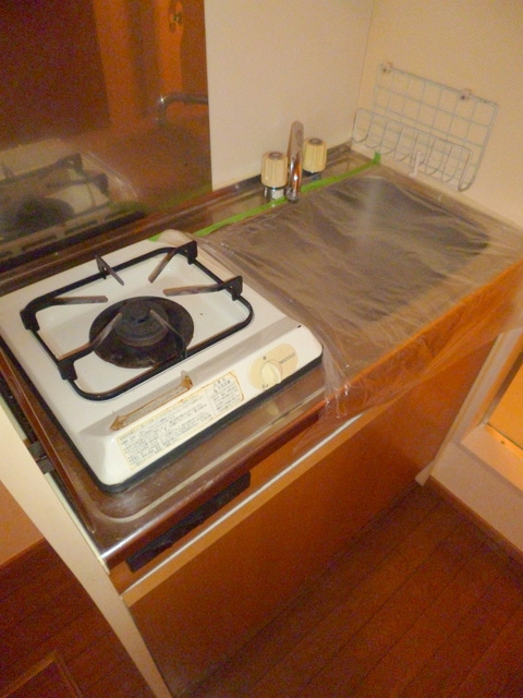 エバーグリーン笹塚の玄関|☆人気のガスキッチン☆