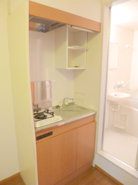 エバーグリーン笹塚のキッチン|☆ガス１口コンロ付キッチン☆