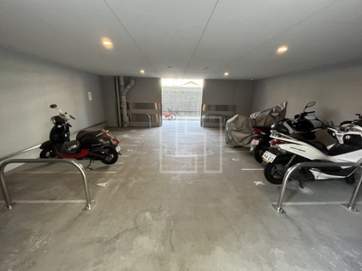 【その他共用部分】 | プレサンス難波クチュール | プレサンス難波クチュール　バイク置き場