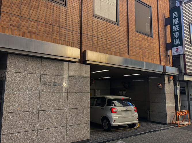 第２森ビルのエントランス