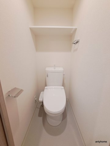 プレサンス松屋町ヴィゴラス 仲介手数料無料のトイレ