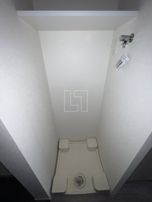 【洗面所】 | プレサンス松屋町ヴィゴラス | プレサンス松屋町ヴィゴラス　室内洗濯機置き場