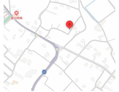 よかタウン／合志市栄３期／１号棟の地図