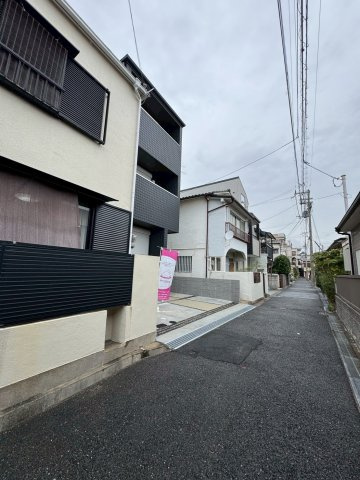 寺池町２丁目新築戸建ての前面道路含む現地写真|前面道路含む現地写真です