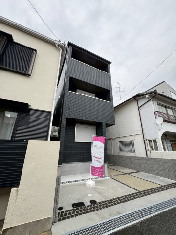 寺池町２丁目新築戸建ての外観|落ち着いた雰囲気の外観です