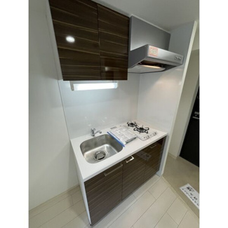 【キッチン】 | エスプレイス阿波座パークテラス | コンパクトなキッチンで掃除もラクラク