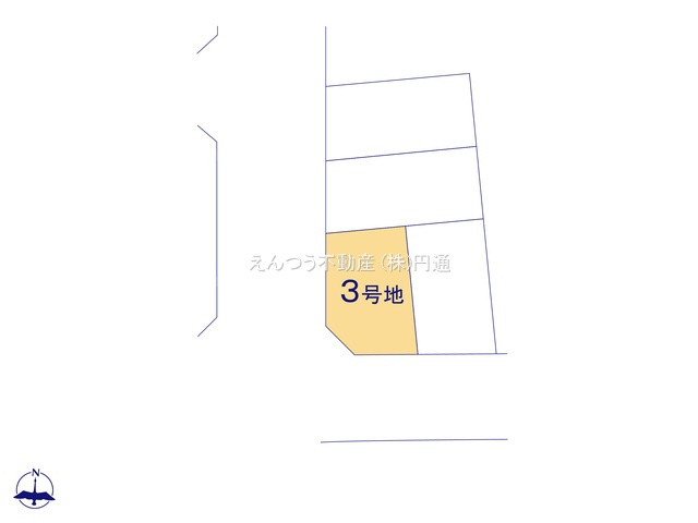 高畑公園の区画図