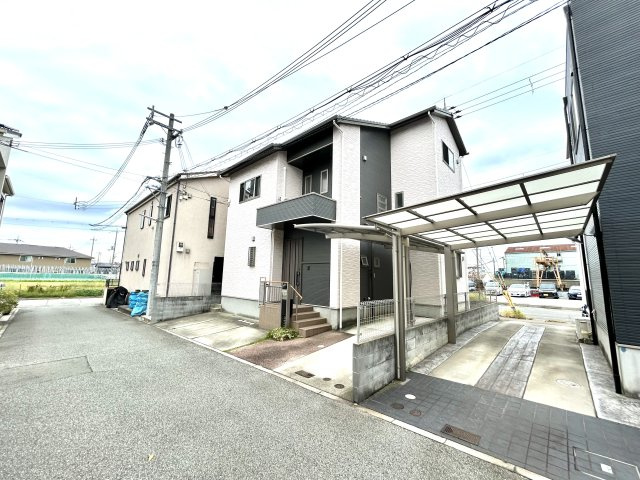 神戸市西区白水１丁目戸建の前面道路含む現地写真