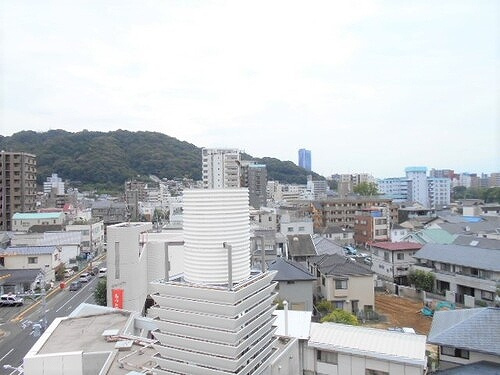 牛田ハイムのその他|南側バルコニーからの眺望　※2021年8月撮影