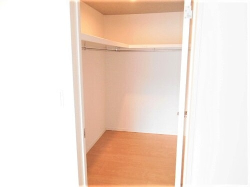 牛田ハイムの収納|ウォークインクロゼット　※2021年8月撮影