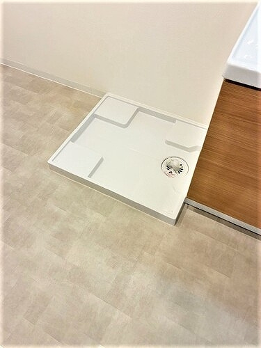 牛田ハイムのその他|室内洗濯機置場　※2025年8月撮影